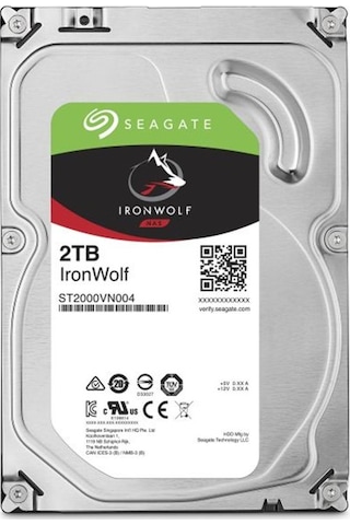 Seagate Ironwolf ST2000VN004 2 TB 5900 RPM 64 MB SATA 3 HDD