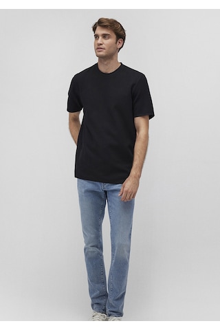 Mavi Siyah Erkek T-shirt M0610277-900 Siyah