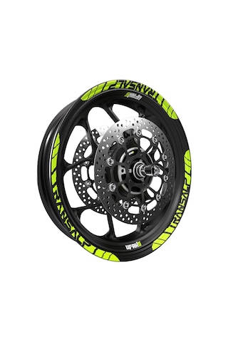 Honda Transalp Jant Şeridi Florasan Sarı