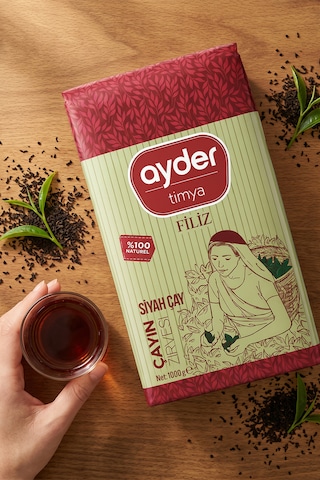 Ayder Timya Filiz Siyah Çay 1000 Gr.