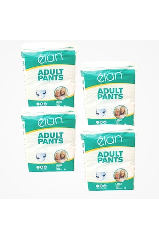 Elan Emici Külot Large L Hasta Bezi 120 Adet L