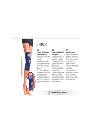 Case Hb5110 Fleksible Balenli Patella Destekli Dizlik Standart