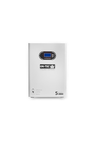 Or-tec Solar Truva 5.12 Kwh 51.2v 100ah Lifepo4 Lityum Batarya
