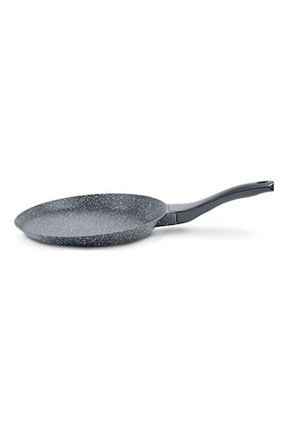 Thermoad Granit Döküm Gözleme Krep Tavası Gri 26 CM