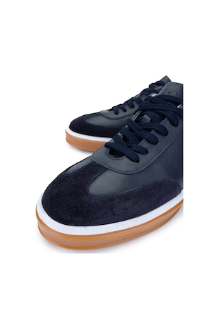 Tamer Tanca Erkek Hakiki Deri Lacivert Sneakers & Spor Ayakkabı 978 300 Erk Ayk Y25 Lacıvert Lacivert