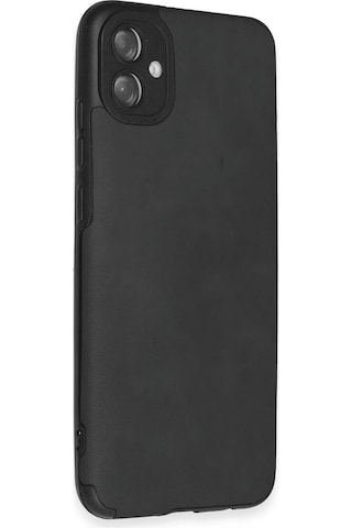 Cosmotex Newface Samsung Galaxy Uyumlu A04e Kılıf Loop Deri Silikon - Siyah