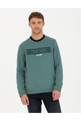 Pierre Cardin Erkek Yeşil Sweatshirt 50279532-vr054 Yeşil