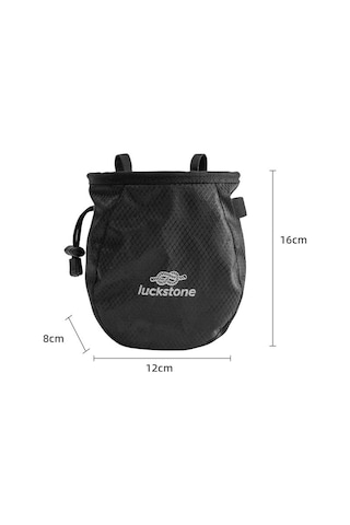 Vkemall Tırmanış Ve Jimnastik İçin Pratik Magnezyum Tozu Çantası Ve Fırça Seti Yeşil-siyah