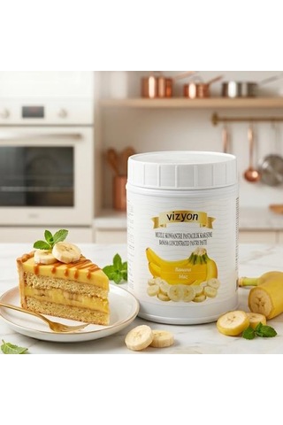 Vizyon Konsantre Muz Pastacılık Karışımı 1 Kg