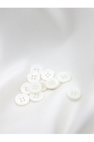 The New Button Doğal Deniz Midyesi Düğme 11 Mm 12 Adet 276356525