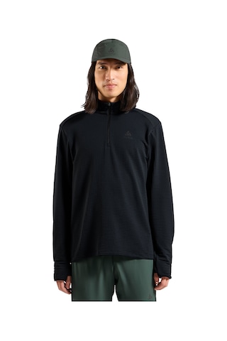 Odlo Odlo Essential Thermal Mid Layer 1/2 Zip Erkek Siyah Içlik Üst 6000 Siyah