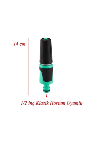 Ayarlanabilir Hortum Ucu Fıskiye Araba Yıkama Bahçe Sulama Temizleme Sprey Tabancası Fişkiye Diğer