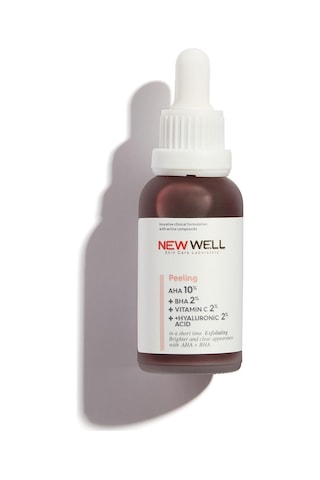 New Well Aha & Bha Canlandırıcı & Cilt Tonu Eşitleyici Kırmızı Peeling Cilt Serumu 30 Ml