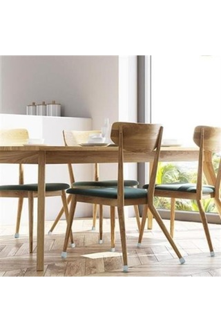 16 Adet Silikon Masa Ve Sandalye Ayağı İçin Kaydırmaz Çizdirmez Mobilya Çorabı Gri Gri