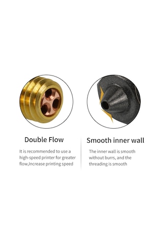 0.4mm Mk8 Cht Teflon Kaplı Nozzle