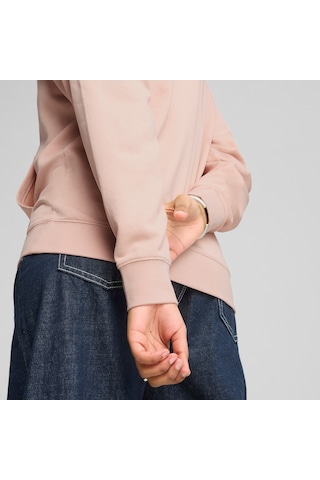 Puma Essentıals Elevated Comfort Kadın Kapüşonlu Sweatshırt 690901 91 Pembe