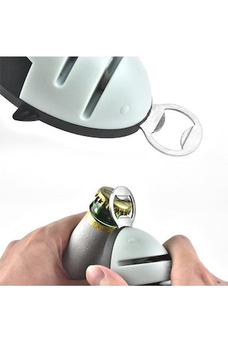 Ulzyvf Tutucu Takım Siyah Şekli Pratik Çok Bileyici Bıçak Balık Er