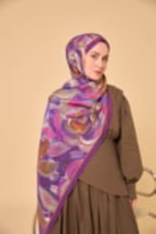 Silk Home Mayda Şal - 81007 Mor