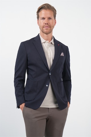 İmza Lacivert 6 Drop Slim Fit Pamuklu Ceket 1002260126
