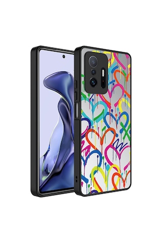 Mi 11t 5g Kılıf Aynalı Desenli Kamera Korumalı Parlak Mirror Kapak - Süper A Süper Anne Süper Anne