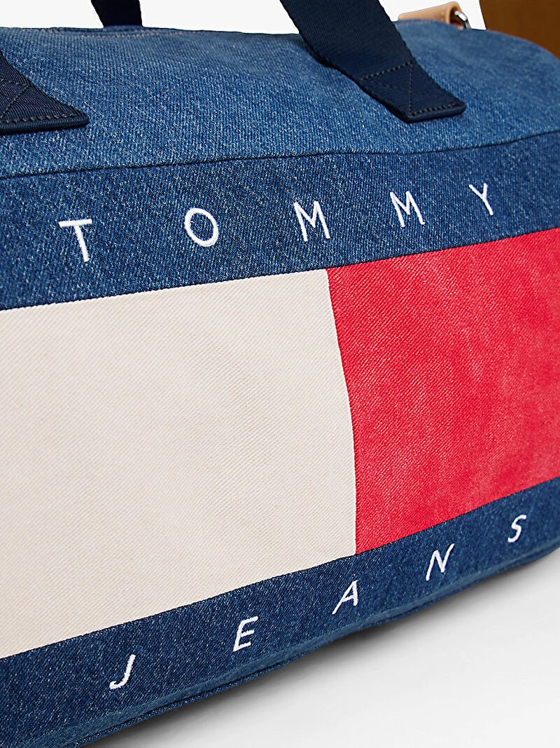 Tommy Hilfiger Erkek El Valizi Am0am138131af Denim