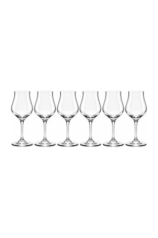 6 Lı Wavy Kadeh Seti,büyük Boy, 475 Cc,şarap,aperol Spritz Bardağı,premium Sunum Bardağı Seti Şeffaf