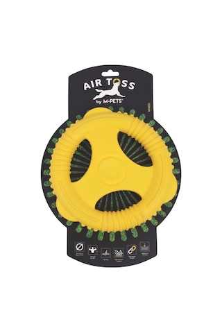 M-pets Air Toss Whell Suda Yüzen Sarı Köpek Oyuncağı