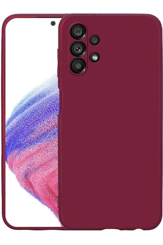 Galaxy Uyumlu A53 5g Kılıf Tchs Mara Lansman Kapak - Koyu Mor Koyu Mor
