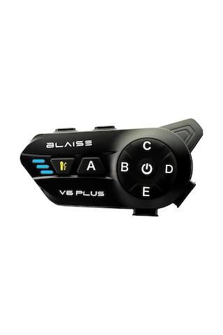 Blaıse V6plus Bluetooth Motosiklet İnterkom 1000m Uzun Menzil