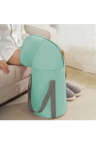 Fortunelane Taşınabilir Katlanabilir Ayak Spa Kovalı, Isı Dayanıklı Peva İç Katmanlı, Seyahat/ev İçin Depolama Çantasıyla Ayak Sı Mavi