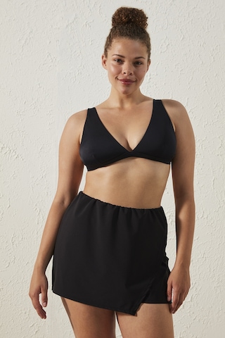 Penti Basic Deep V Siyah Bikini Üstü