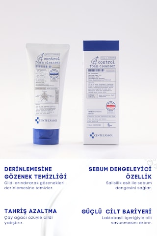 Centecassol Çay Ağacı Yaprağı Özü ve Salisilik Asit İçerikli Yüz Temizleme Jeli 120 ML