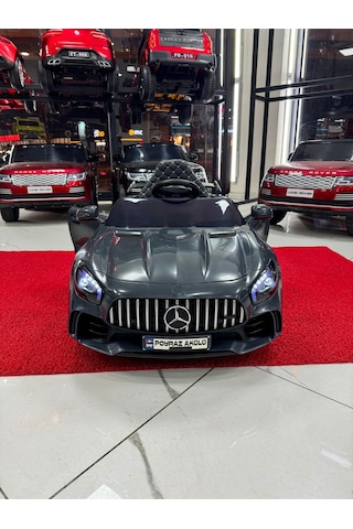Oyuncak Sepetim Mercedes Gtr 12 Volt Akülü Araba Antrasit