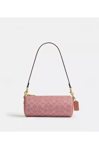 Coach Barrel Bag Kadın Omuz Çantası Açık Pembe