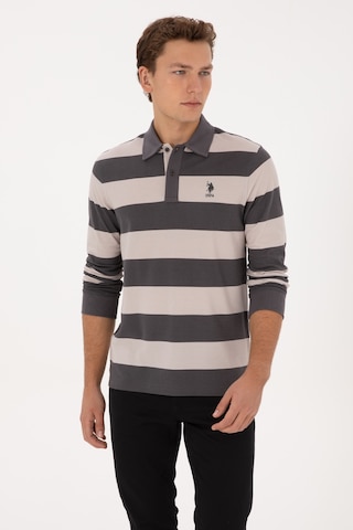 U.s. Polo Assn. Erkek Gri Sweatshirt 50316467-vr024 Grı