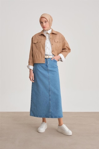 Armine Kısa Denim Ceket 24y5405 Camel-camel Camel