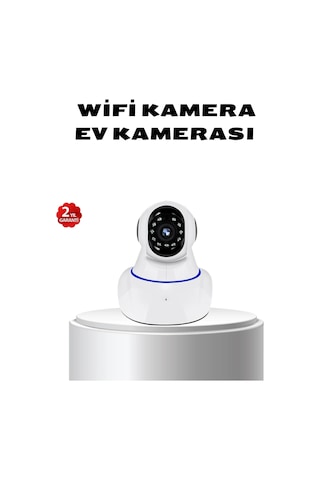 Full Hd Akıllı Ip Kamera Gece Görüşlü, Hareket Sensörlü, Çift Yönlü Ses Ve Online Kayıt Özellikli 79960691