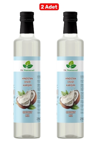 2 Adet Hindistan Cevizi Karışımı 250 Ml Şurup Coconut Mix