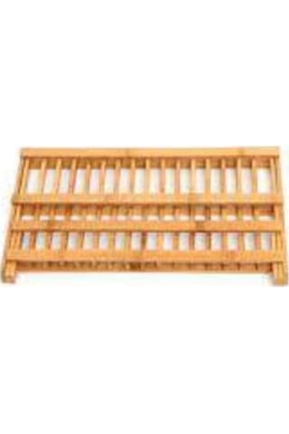 Bambu Bulaşık Sepeti Bambu Tabaklık Bulaşıklık 42 Cm Bambu Bulaşık Sepeti Bambu Tabaklık Fma202157 Çok Renkli