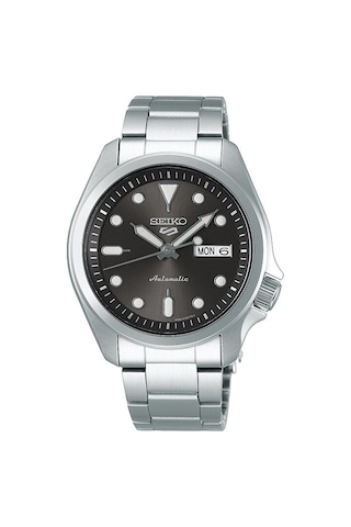 Seiko Srpe51k1 Otomatik Çelik Gri Hardlex Cam Siyah Kadran 10 Atm 40 Mm Erkek Kol Saati Gri