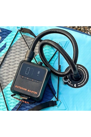 Outdoormaster Şarjlı Sup Paddle Board - Kano - Şişme Yatak Pompası
