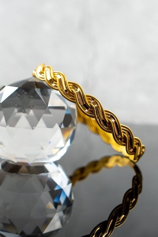 22 Ayar İşçiliksiz İnci Burma Bilezik 20 Gr