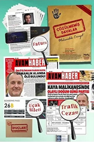 Mükemmel Altılı Dedektif Oyunu Cinayet Oyunu Akıl Hastanesi Dedektiflik Oyunu Dava Çözme Kutu Oyunu