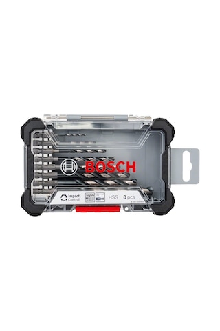 Bosch Impact Control HSS Matkap Ucu Seti 8 Adet - 2608577146