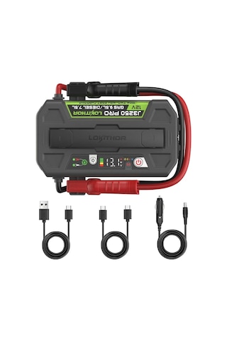 Lokithor J3250pro 12v 3250amp Lifepo4 Akıllı Akü + + Led Lamba