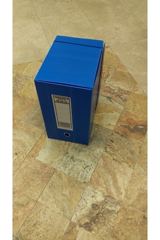 Saraoğlu Arşiv ve Proje Kutusu 29 x 36 x 20 CM Mavi 15 Adet