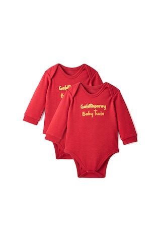 Galatasaray 2 Li Bebek Body B242021 Kırmızı