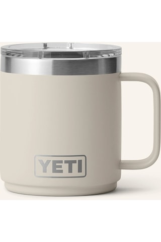 Yeti Rambler Termos Bardak 295 Ml, Vakumlu Ve Kapaklı Krem