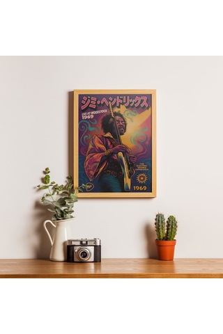 Jimi Hendrix Limited Edition Pop Art Poster