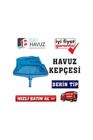 Bayhavuz Derin Tip Havuz Kepçesi N11.229